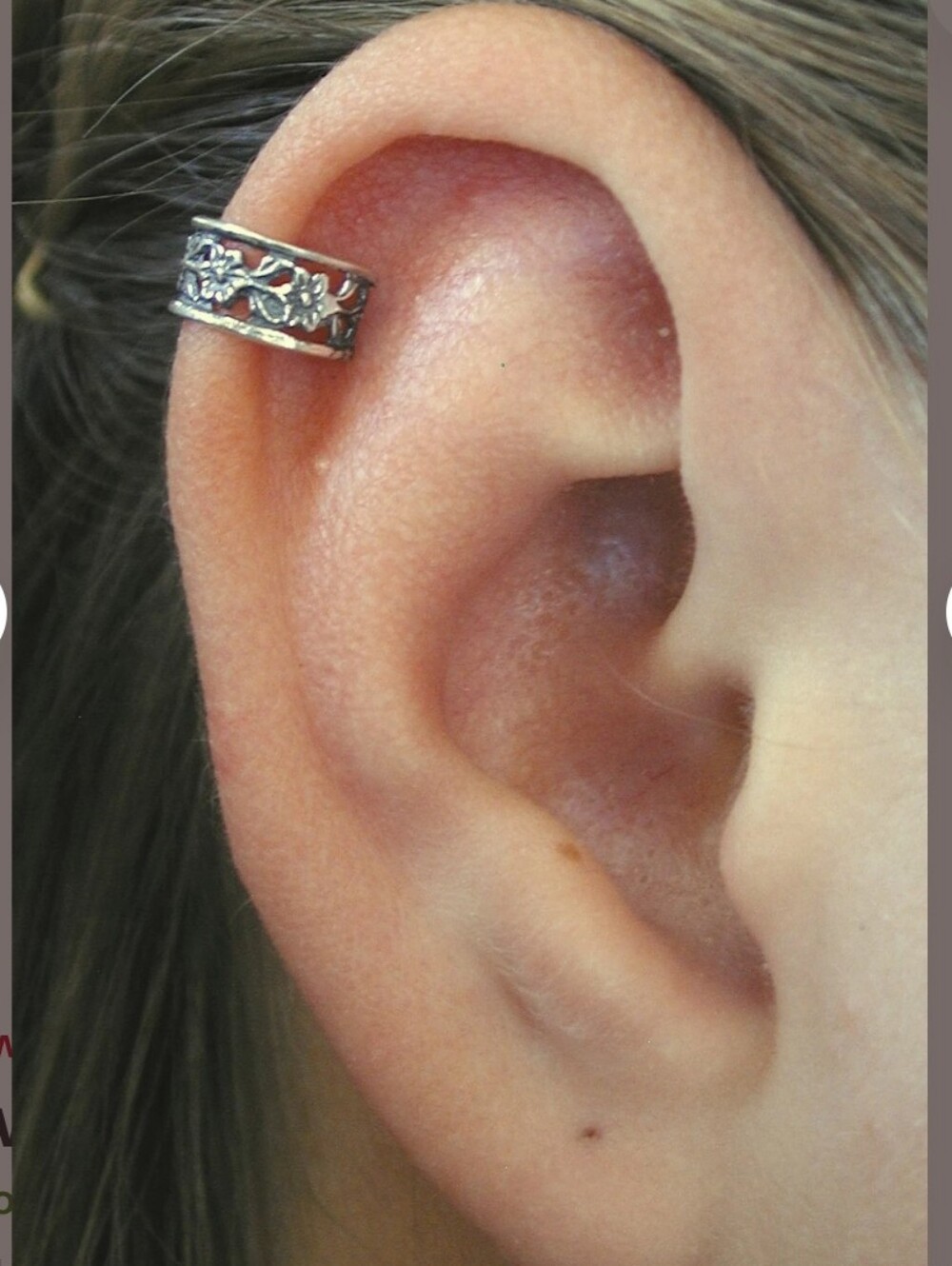 Handmade Helix Pierced Ear Cuff Bundle-Sterling Silver & Rose Gold